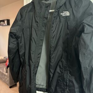 The North Face Charcoal Windbreaker